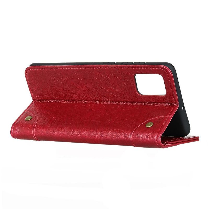 Flipové Pouzdro Na Xiaomi Redmi Note 10 4G / Note 10S Vintage Nappa
