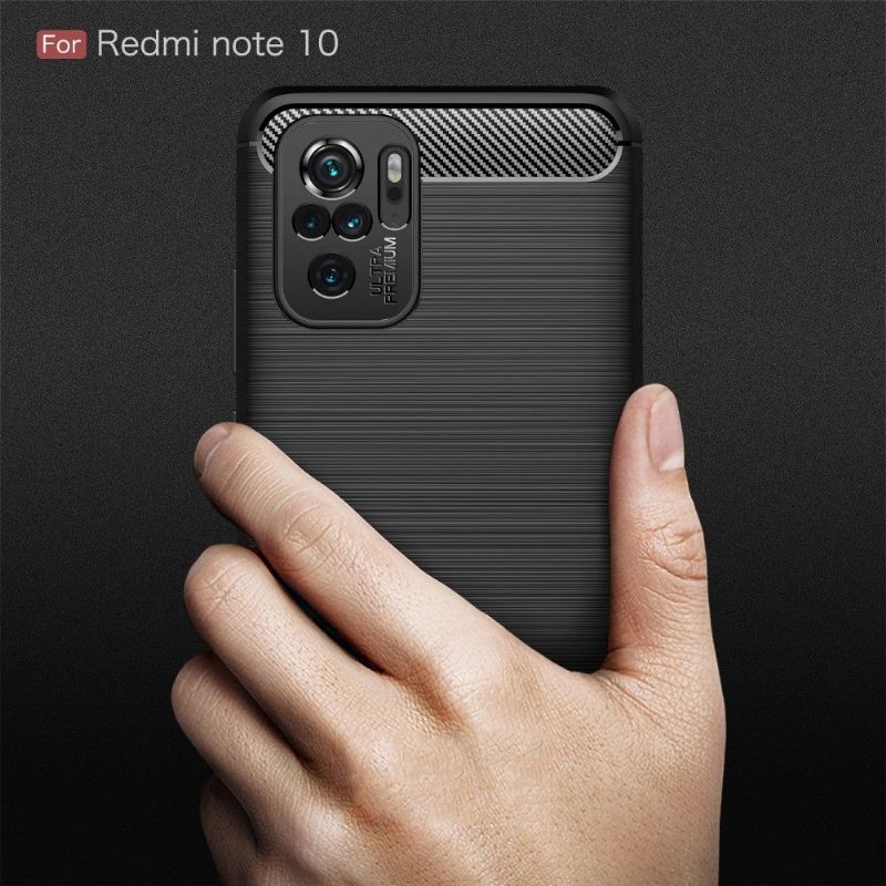 Kryt Na Xiaomi Redmi Note 10 4G / Note 10S Kartáčovaný Efekt