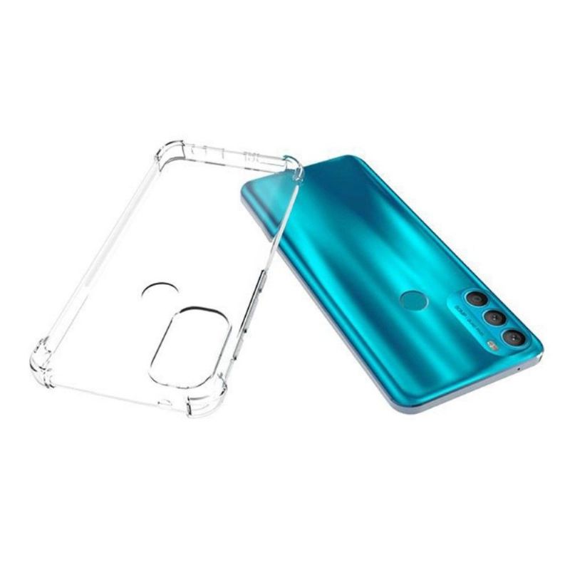 Kryt Na Motorola Moto G71 5G Průhledné Zesílené Rohy