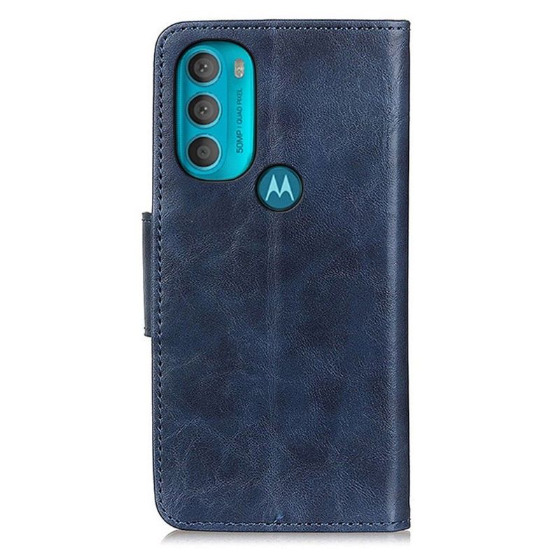 Pouzdra Na Motorola Moto G71 5G Klasická Umělá Kůže Edouard