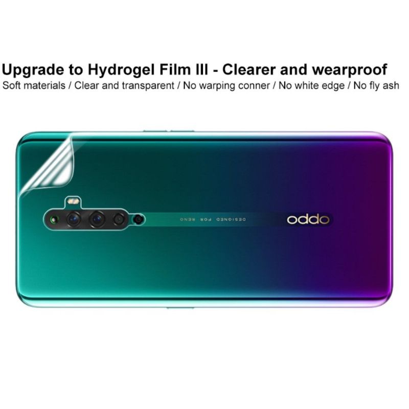 2 Hydrogelové Zadní Ochranné Fólie Pro Oppo Reno 2Z