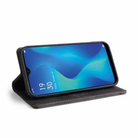 Flipové Pouzdro Na Samsung Galaxy A22 5G Gq.utrobe Faux Leather Retro