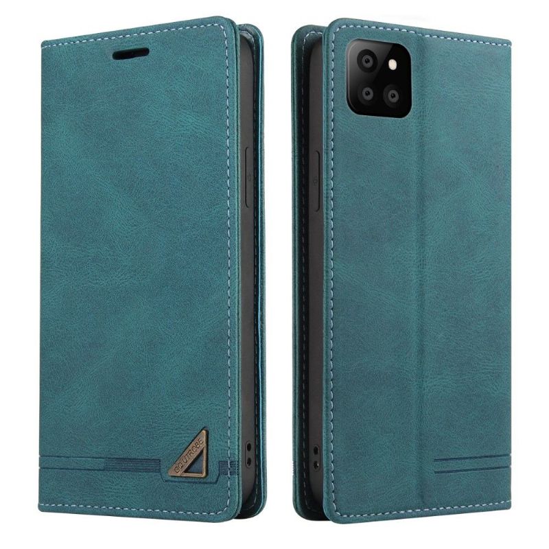 Flipové Pouzdro Na Samsung Galaxy A22 5G Gq.utrobe Faux Leather Retro
