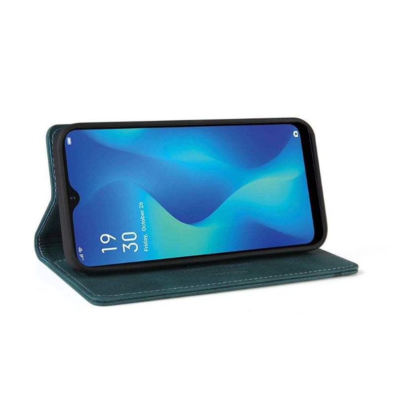 Flipové Pouzdro Na Samsung Galaxy A22 5G Gq.utrobe Faux Leather Retro