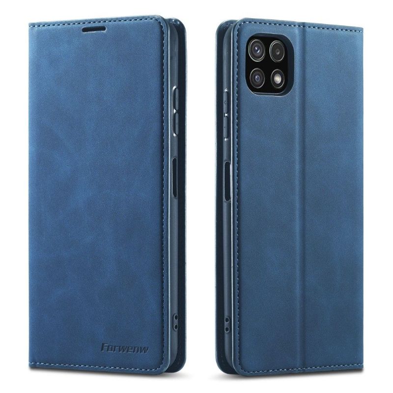 Flipové Pouzdro Na Samsung Galaxy A22 5G Umělá Kůže Forwenw