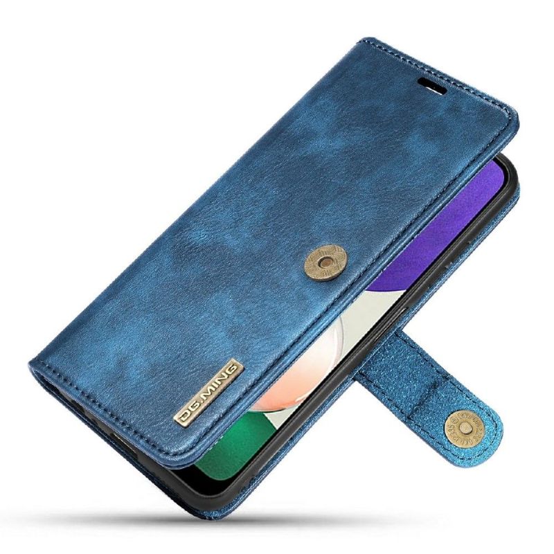 Kryt Flipové Pouzdro Na Samsung Galaxy A22 5G Ochranný 2v1 Odnímatelné