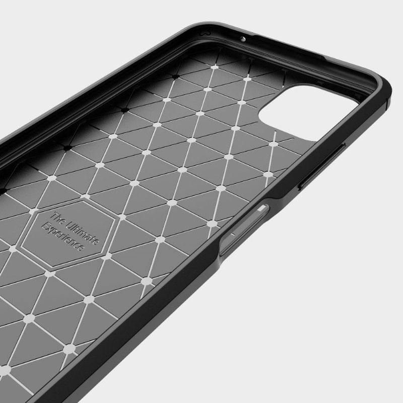 Kryt Na Samsung Galaxy A22 5G Flexibilní Kartáčovaný Efekt