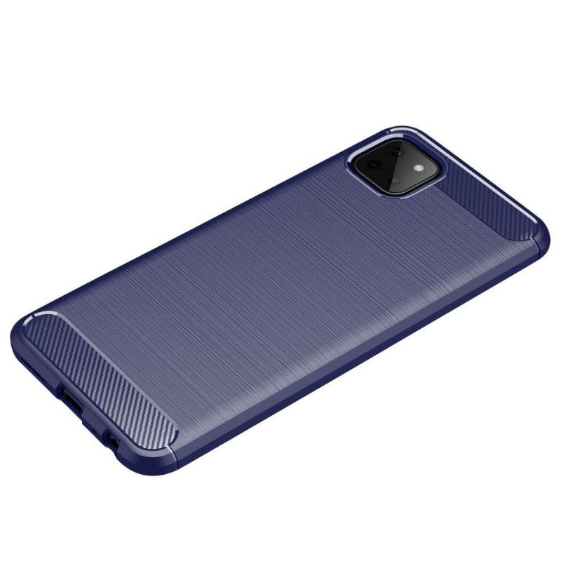 Kryt Na Samsung Galaxy A22 5G Flexibilní Kartáčovaný Efekt