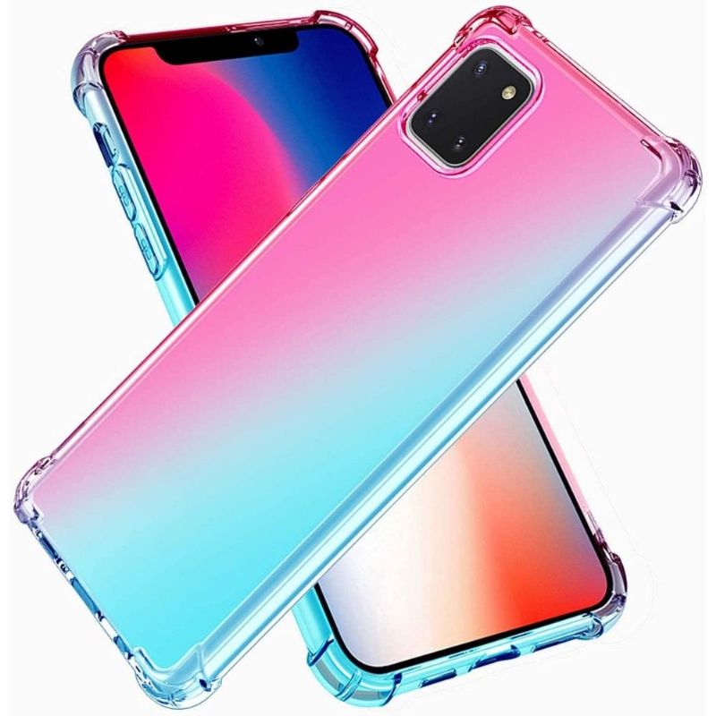 Kryt Na Samsung Galaxy A22 5G Průhledná Dvoubarevná