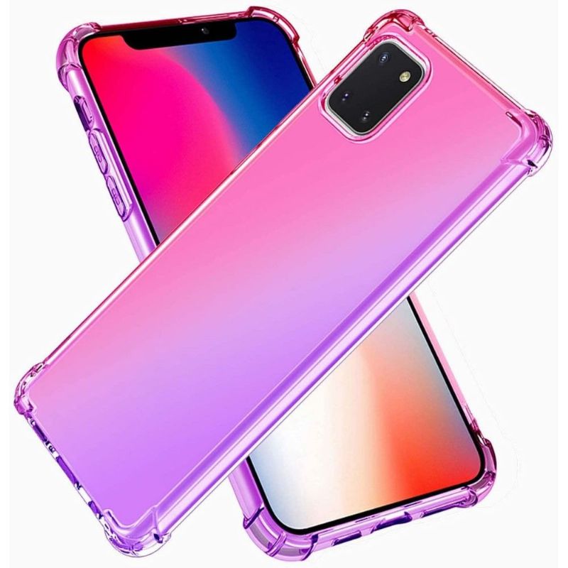 Kryt Na Samsung Galaxy A22 5G Průhledná Dvoubarevná