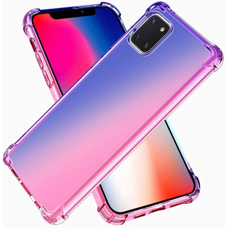 Kryt Na Samsung Galaxy A22 5G Průhledná Dvoubarevná