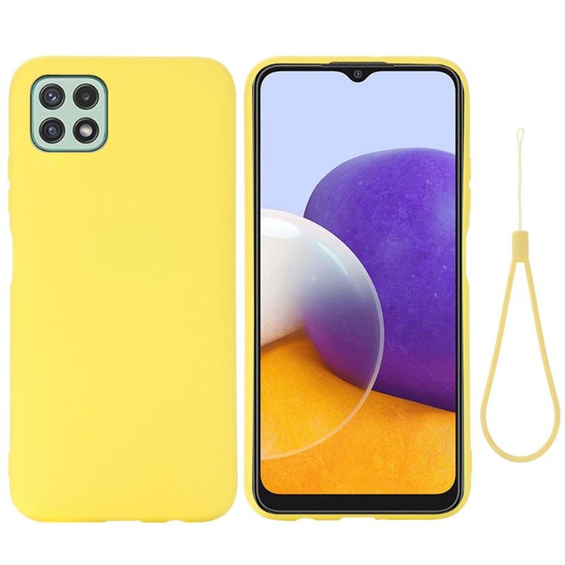 Kryt Na Samsung Galaxy A22 5G Puro Silikonová Kapalina