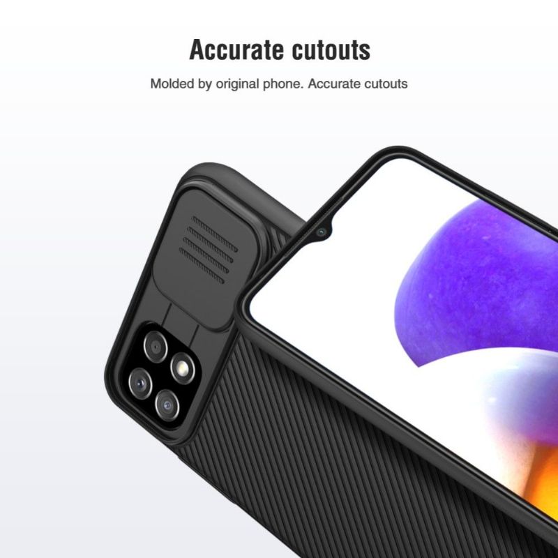 Kryt Na Samsung Galaxy A22 5G Vačkový Štít Se Zadním Krytem Objektivu