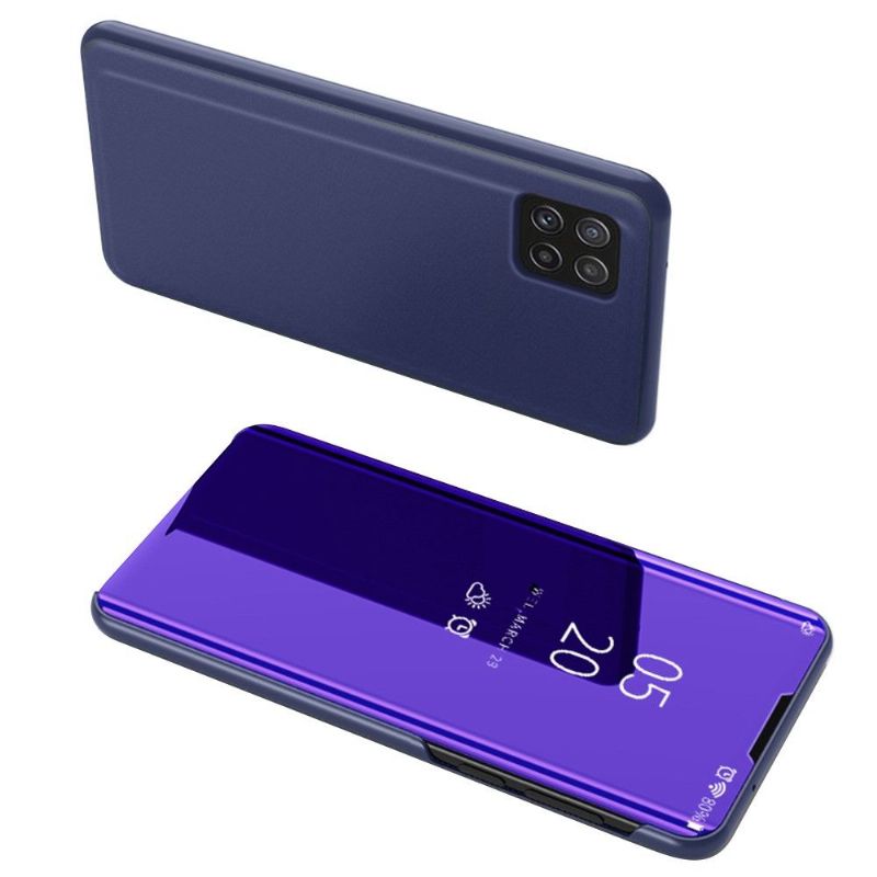 Kryty Na Mobil Na Samsung Galaxy A22 5G Flipové Pouzdro Zrcadlový Efekt