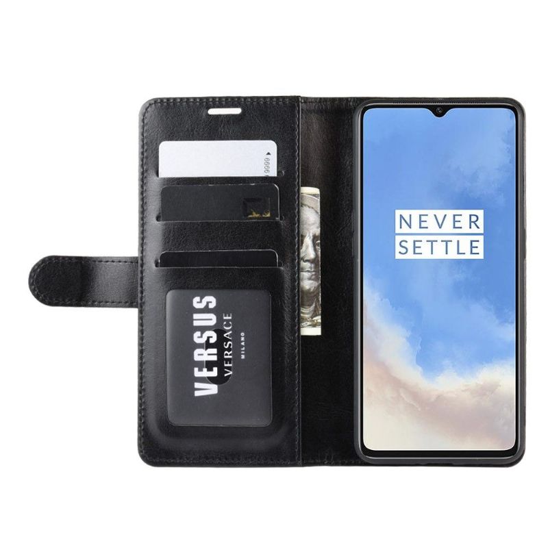Flipové Pouzdro Na OnePlus 7T Funkce Podpory Imitace Kůže