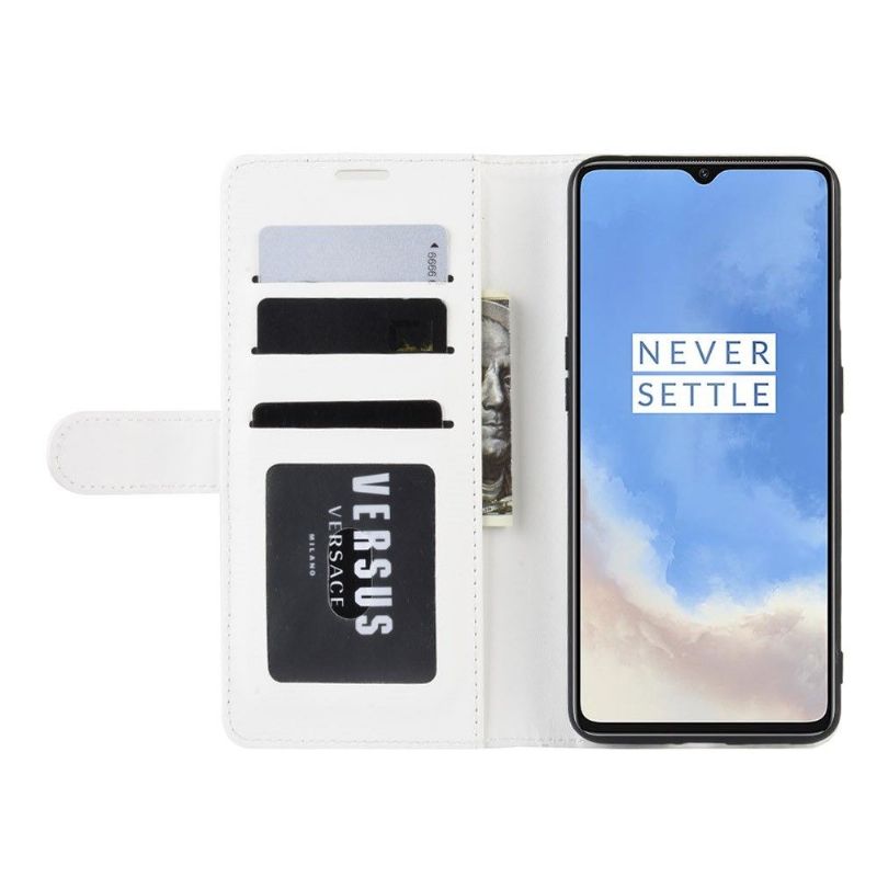 Flipové Pouzdro Na OnePlus 7T Funkce Podpory Imitace Kůže