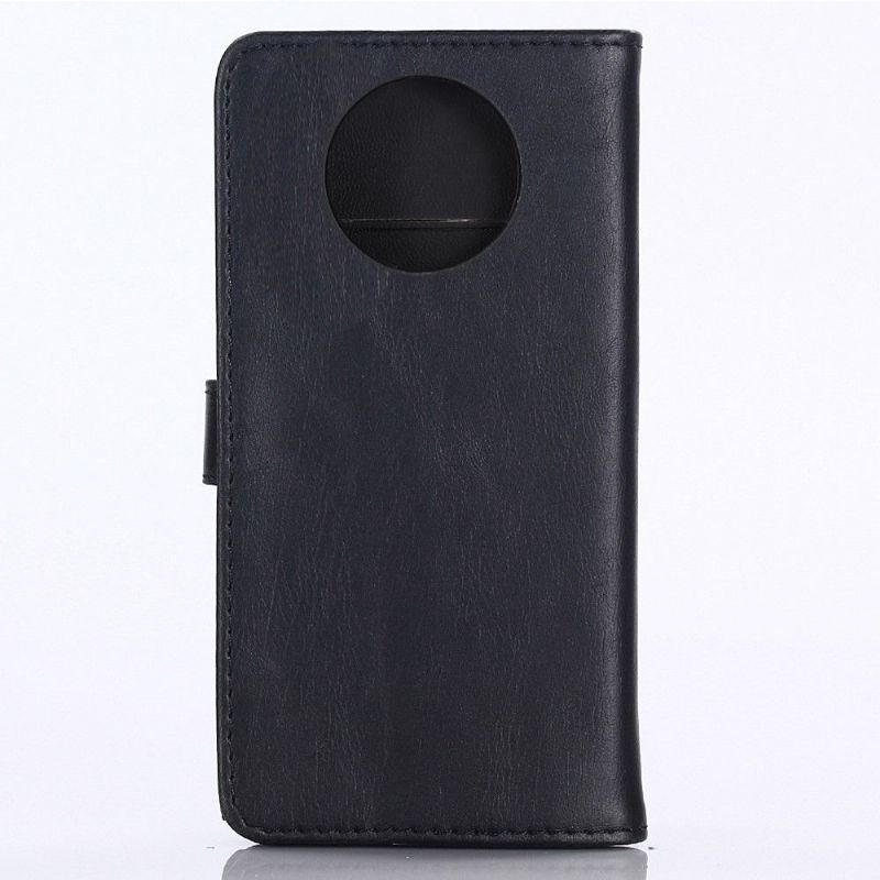Flipové Pouzdro Na OnePlus 7T Retro Umělá Kůže
