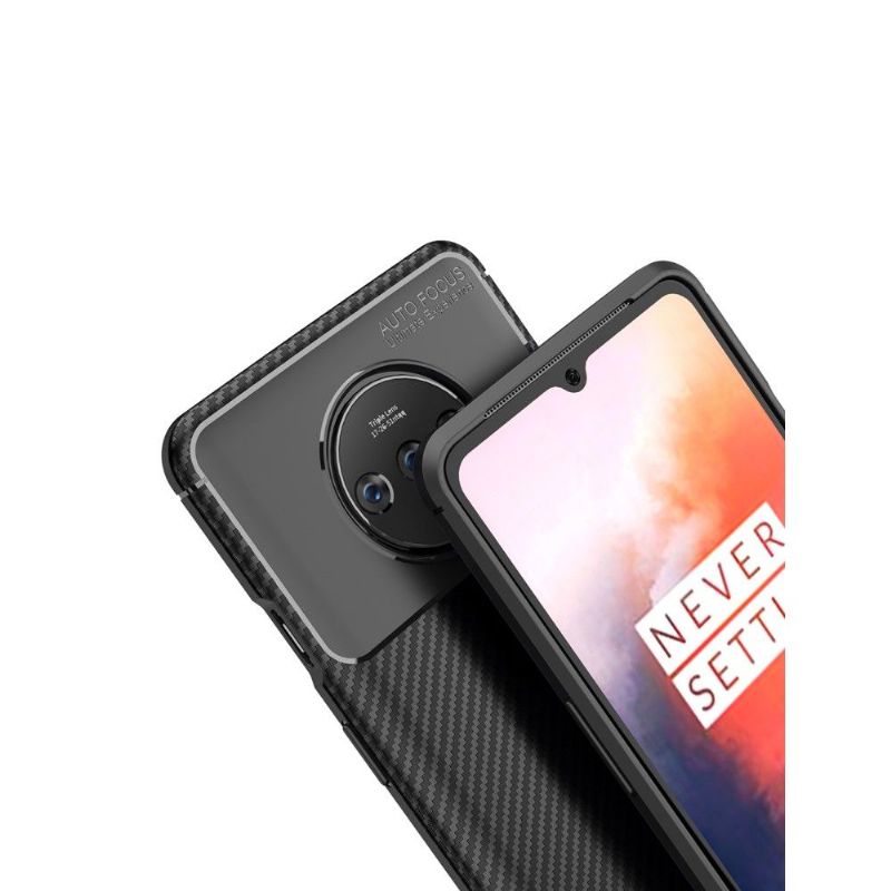 Kryt Na OnePlus 7T Gel Ve Stylu Uhlíkových Vláken