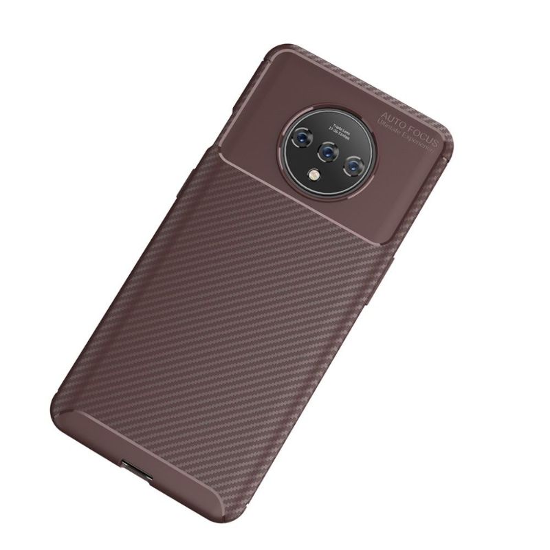Kryt Na OnePlus 7T Gel Ve Stylu Uhlíkových Vláken