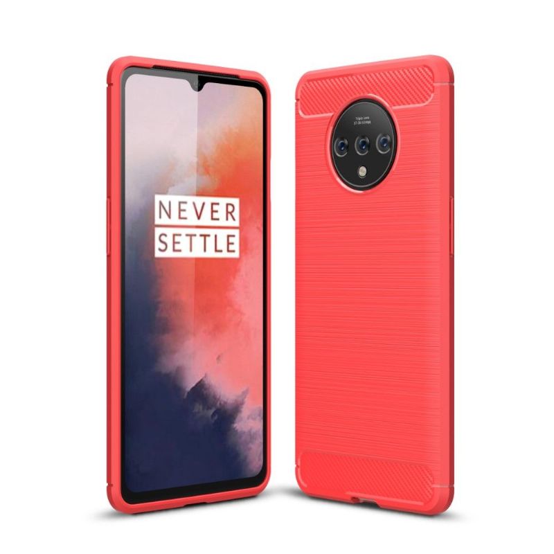 Kryt Na OnePlus 7T Kartáčovaný Gel