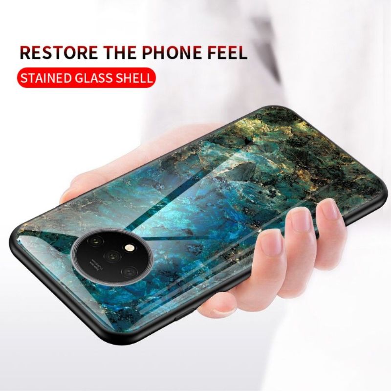Kryt Na OnePlus 7T Oceánský Mramor