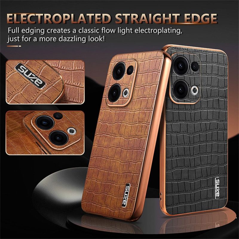 Kryt Na Oppo Reno 13 5g Krokodýlí Styl Azns