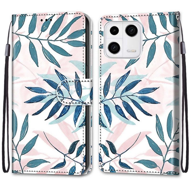 Flipové Pouzdro Na Xiaomi 13 Grafika S Lanyardem
