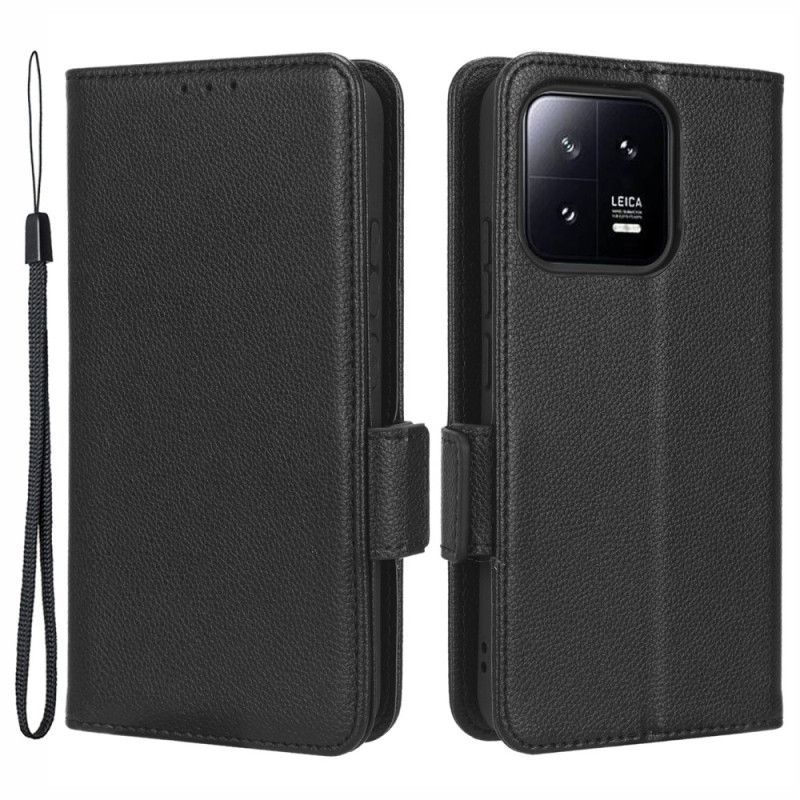 Flipové Pouzdro Na Xiaomi 13 Ultra Jemné S Lanyardem