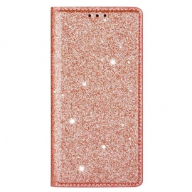 Kryty Na Mobil Na Xiaomi 13 Flipové Pouzdro Flitrový Styl