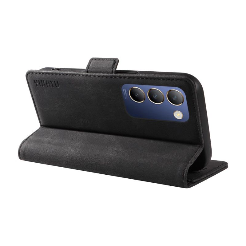 Kožený Kryt Vivo V40 Se 5g Yikatu Semiš Efekt