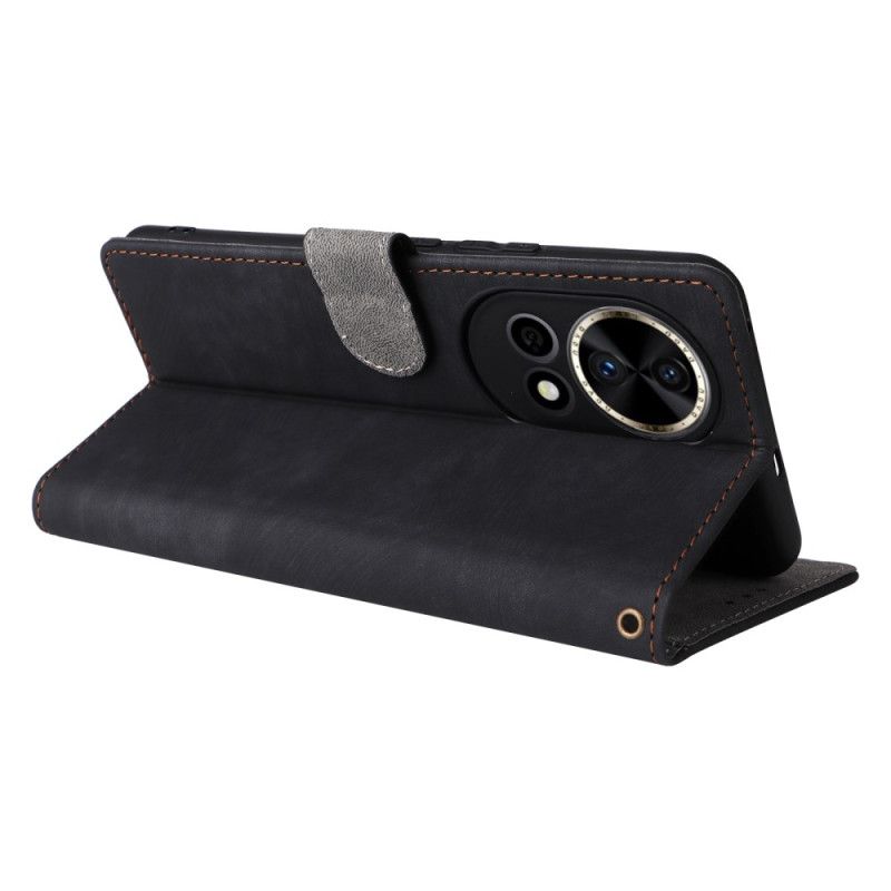 Peněženková Pouzdra Huawei Nova 13 Kryty Na Mobil Peněženka S Rfid Semišovým Efektem