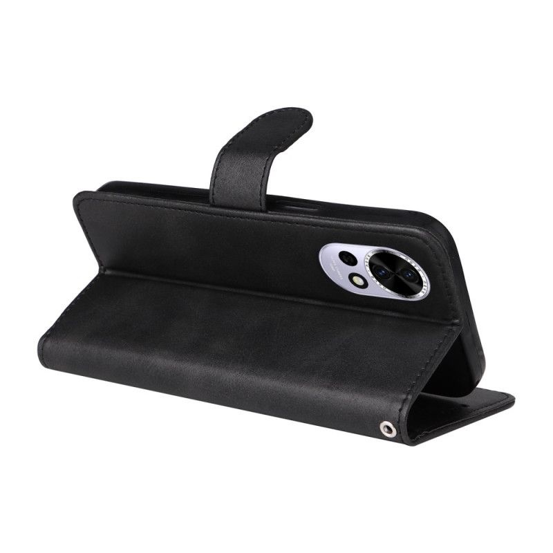 Peněženková Pouzdra Huawei Nova 13 Řemínek Z Umělé Kůže