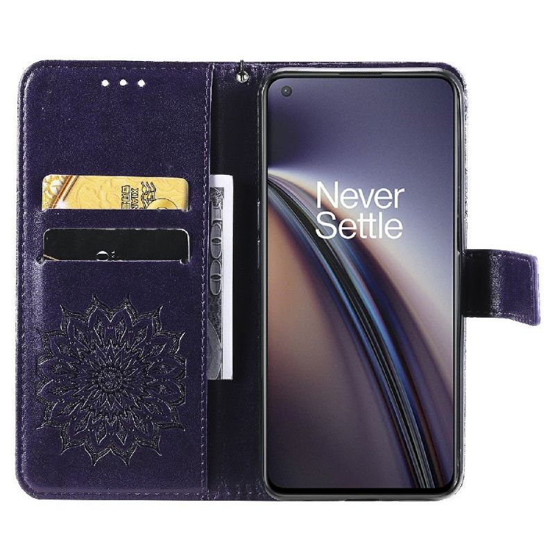 Flipové Pouzdro Na OnePlus Nord CE 5G Na Lana Slunečnice