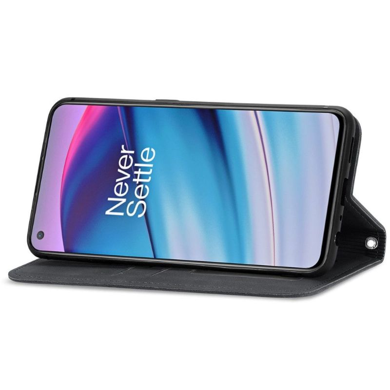 Flipové Pouzdro Na OnePlus Nord CE 5G Obchodní Retro