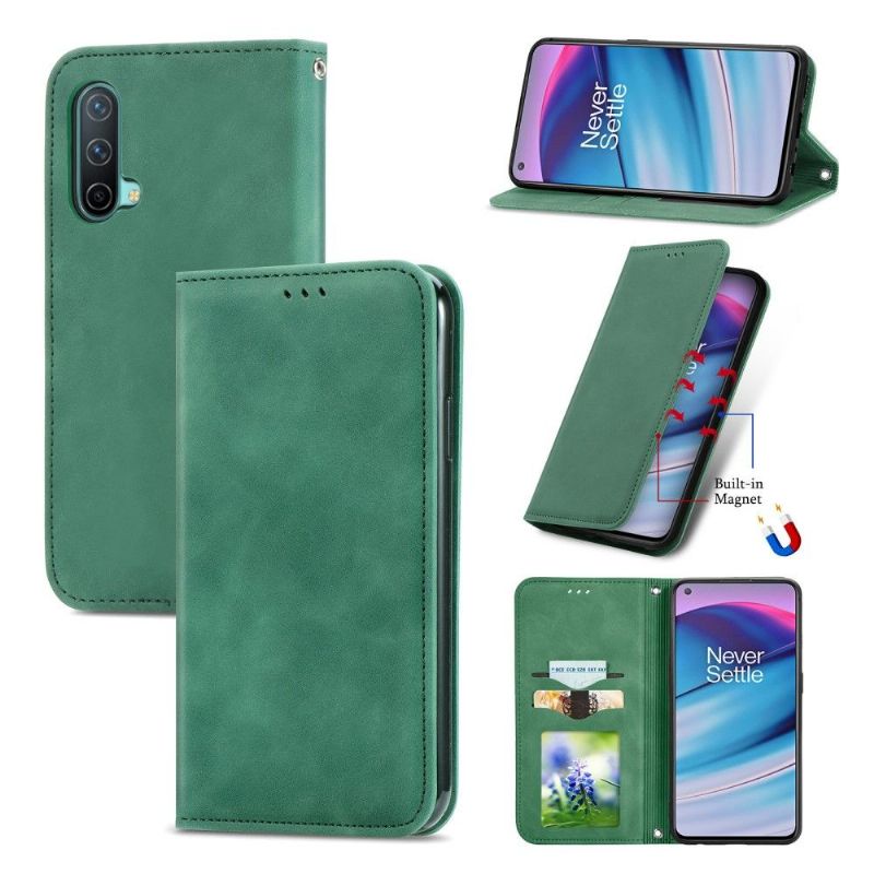 Flipové Pouzdro Na OnePlus Nord CE 5G Obchodní Retro