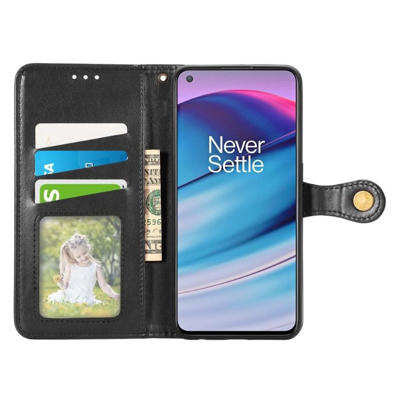 Kožené Pouzdro Na OnePlus Nord CE 5G Držák Karty Indila Z Umělé Kůže