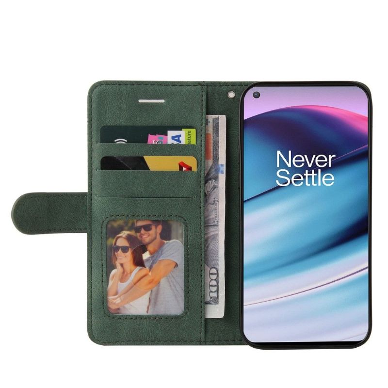 Kožené Pouzdro Na OnePlus Nord CE 5G Dvoubarevné Umělecké