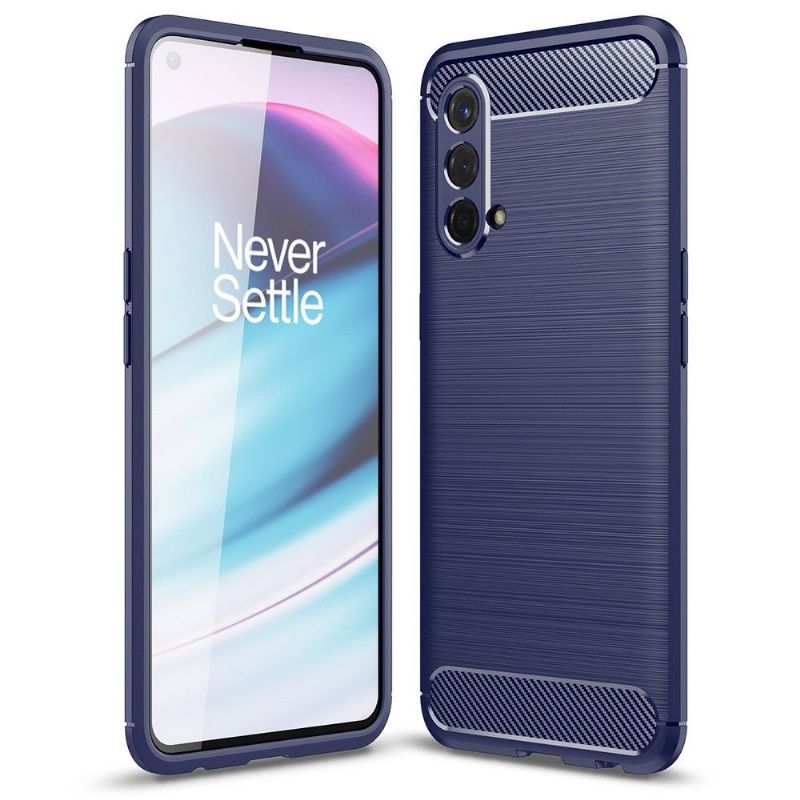 Kryt Na OnePlus Nord CE 5G Flexibilní Kartáčovaný Efekt