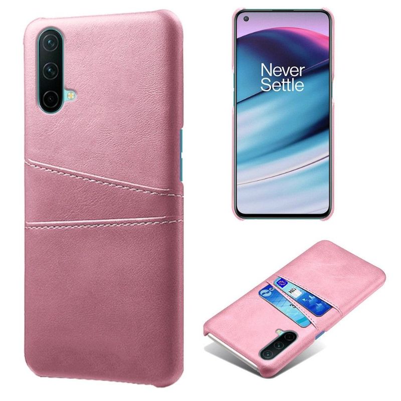 Kryt Na OnePlus Nord CE 5G Kožený Držák Karet S Efekty