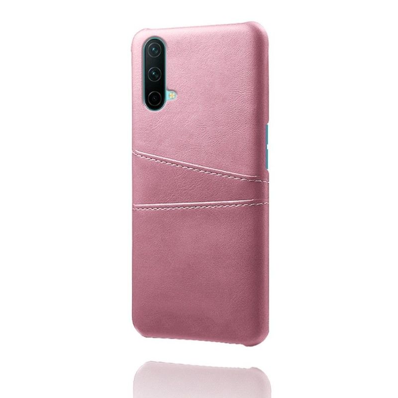 Kryt Na OnePlus Nord CE 5G Kožený Držák Karet S Efekty