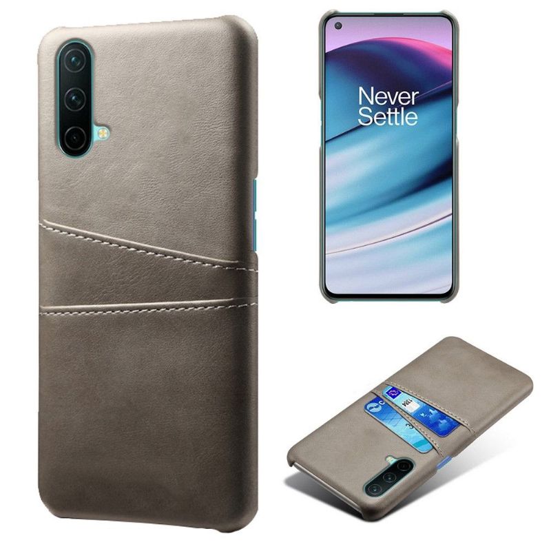 Kryt Na OnePlus Nord CE 5G Kožený Držák Karet S Efekty