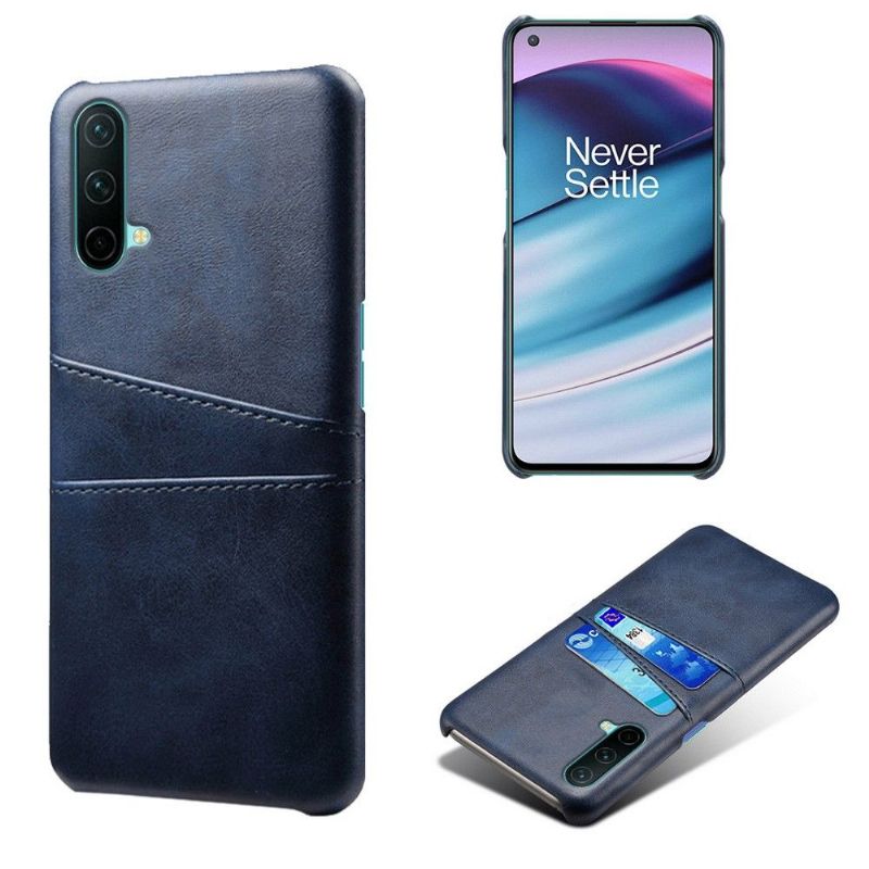 Kryt Na OnePlus Nord CE 5G Kožený Držák Karet S Efekty