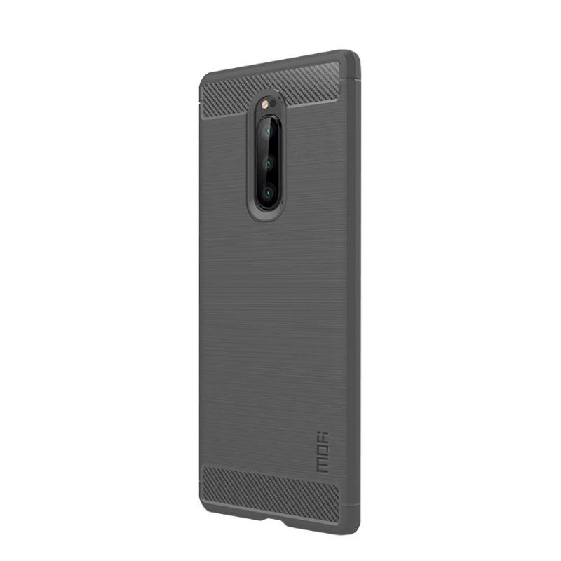 Kryt Na Sony Xperia 1 Mofi Kartáčovaný Gel