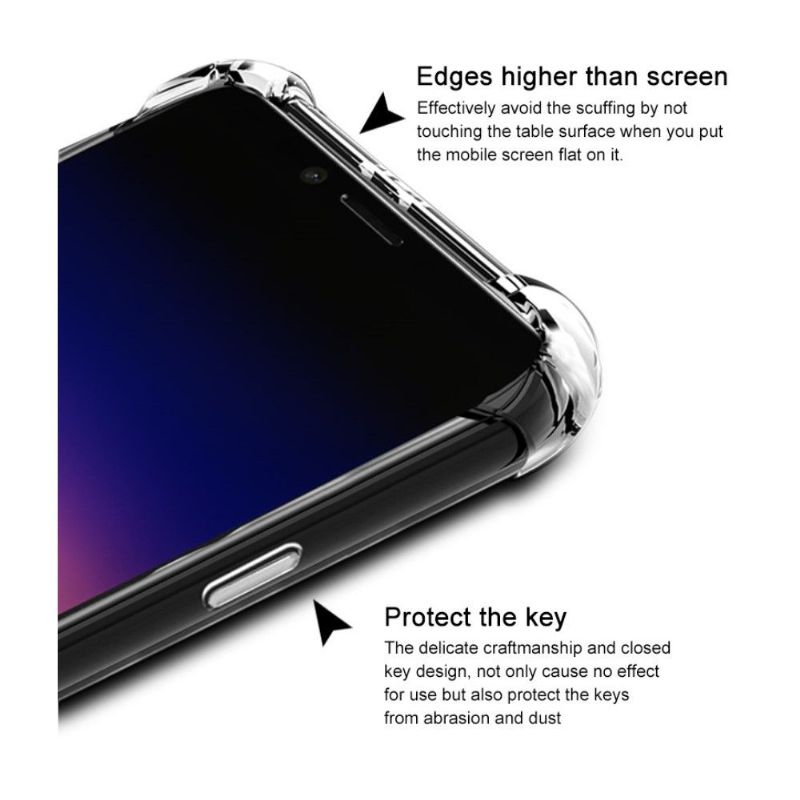 Kryt Na Sony Xperia 1 Transparentní + Ochranná Fólie