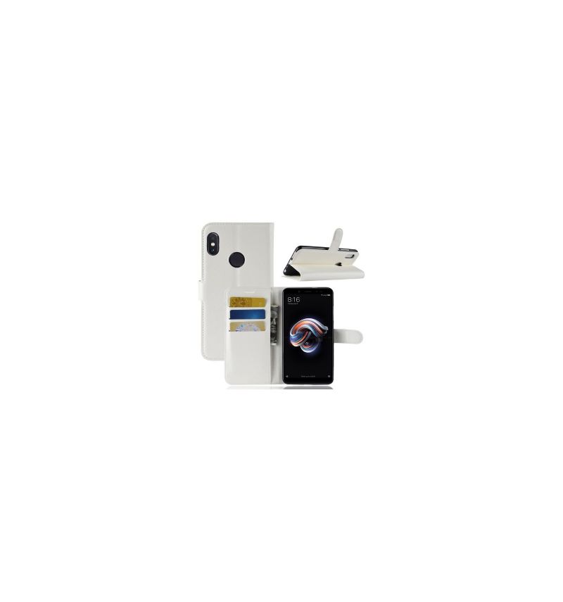Flipové Pouzdro Na Xiaomi Redmi Note 5 Stylový Kožený Držák Na Karty