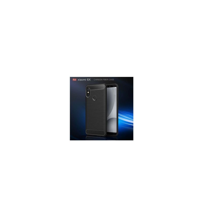 Kryt Na Xiaomi Redmi Note 5 Kartáčovaný Uhlík