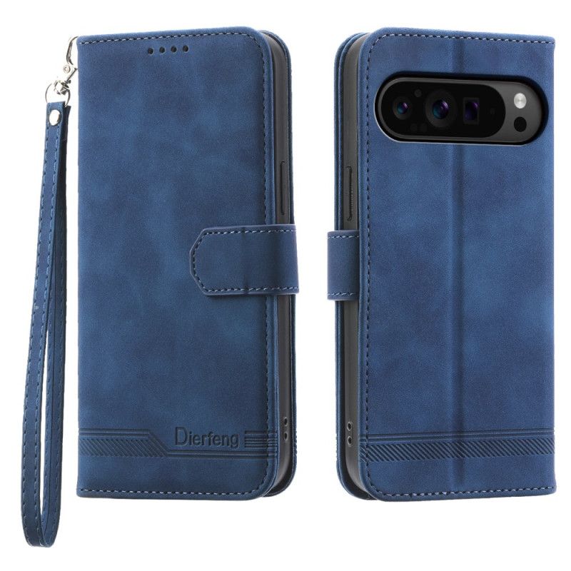 Kožený Kryt Google Pixel 9 Pro Xl Dierfeng