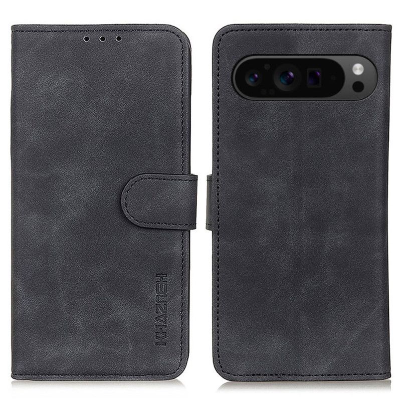 Kožený Kryt Google Pixel 9 Pro Xl Retro Design Khazneh