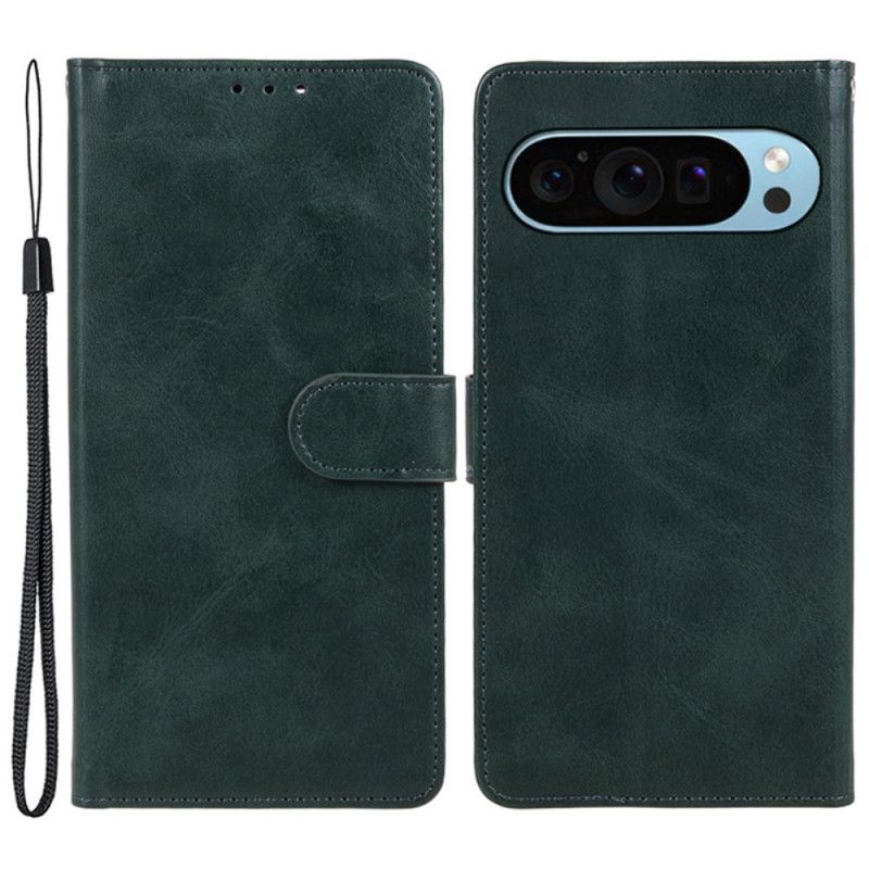 Kožený Kryt Na Google Pixel 9 Pro Xl Magnetická Spona