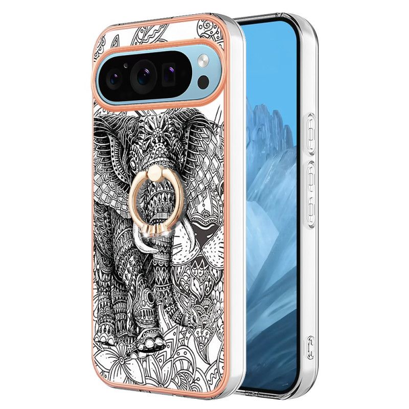 Kryt Google Pixel 9 Pro Xl Kryty Na Mobil Podpůrný Prsten Sloního Totemu